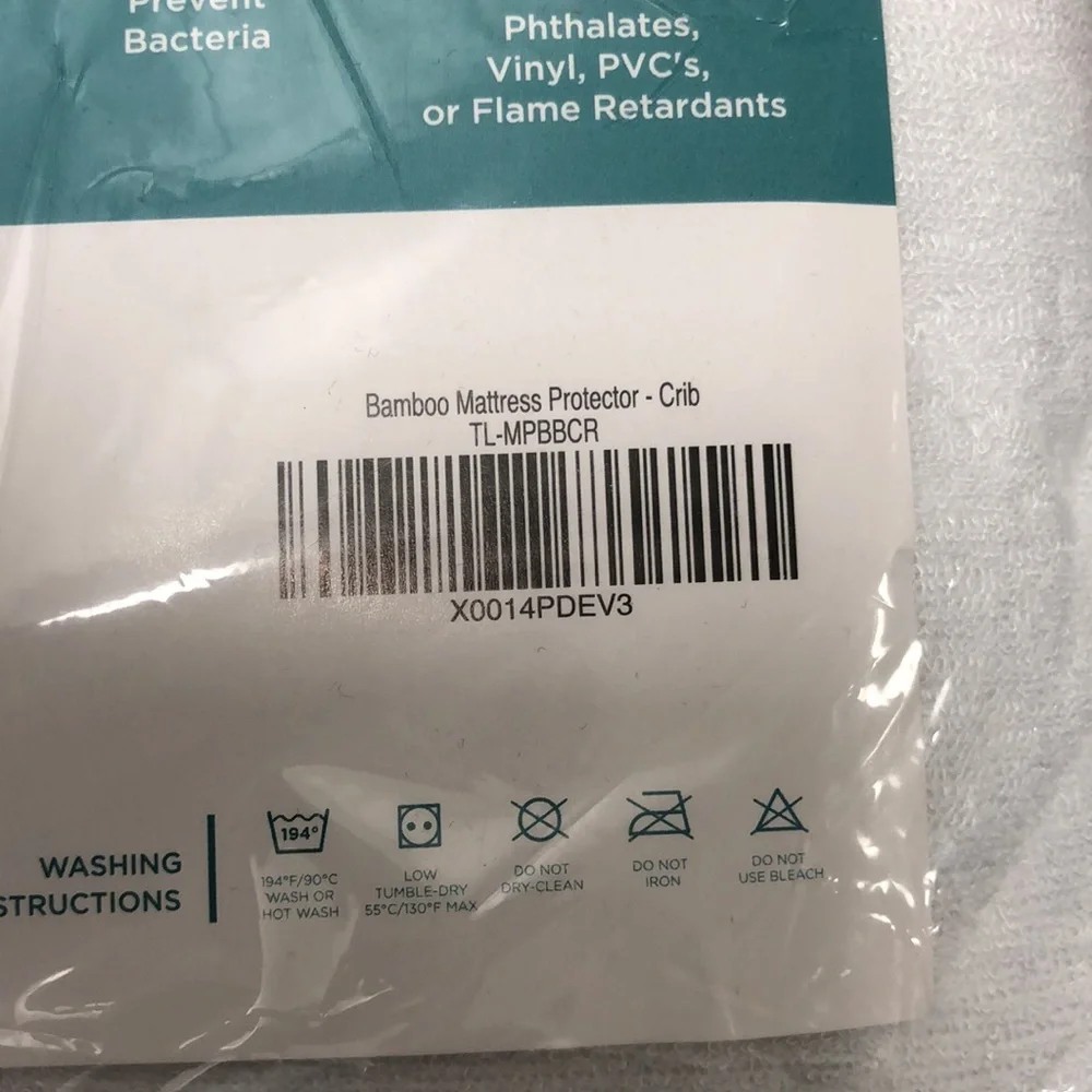 Tru Lite Baby Crib Mattress Protector Ultra Soft Bamboo